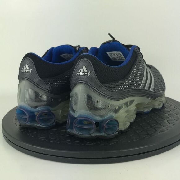 Adidas Bounce Gray Athletic Running Shoes 175491 Women's Size 7 (6Y) - Picture 5 of 12